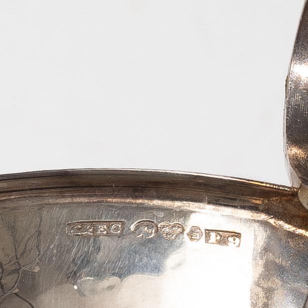 Ceson, 15 silver punch cups, Gothenburg 1965.