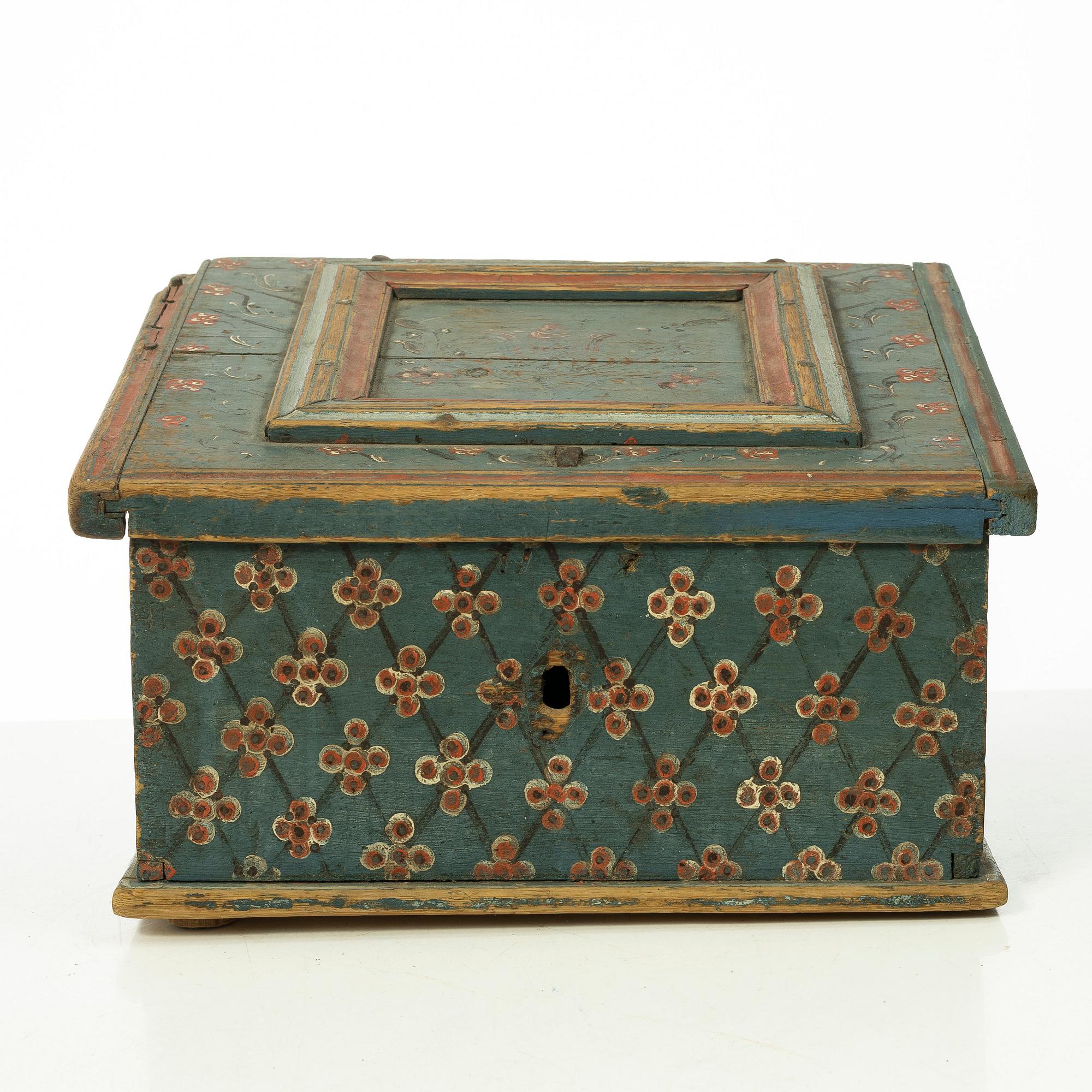 Skrin, allmoge, Jämtland, daterat 1785.