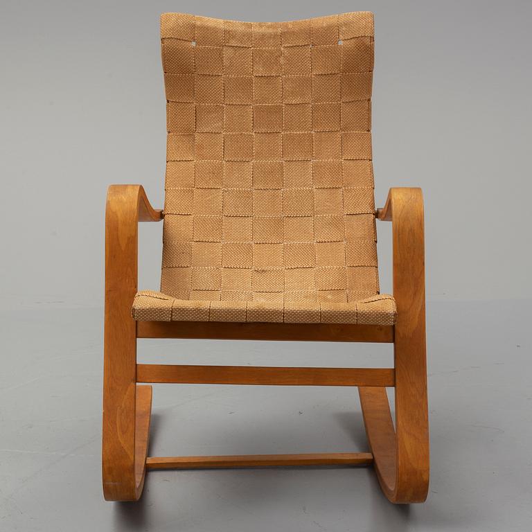 A rocking chair by Gustaf Axel Berg, probably 1940's.