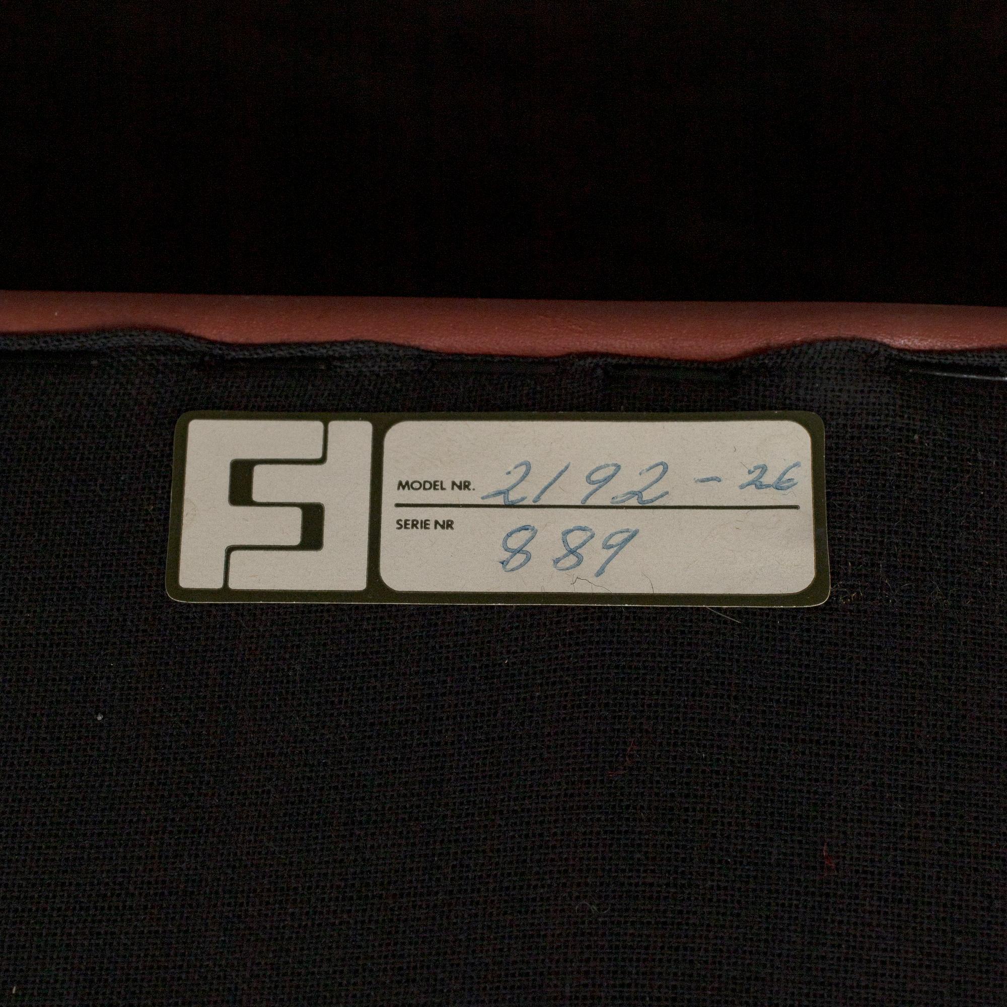 BØRGE MOGENSEN, soffa, Fredericia Stolefabrik A/S, Danmark.