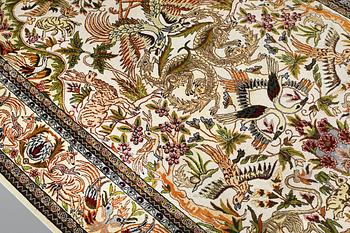 Carpet, Kayseri, silk, 166 x 114 cm.