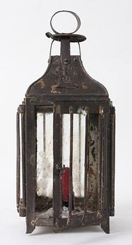 LYKTA, metall och glas, 1900-tal.