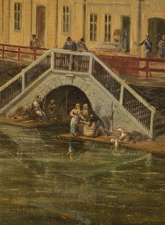 Elias Martin, "Norrström with the Bondeska Palace, Stockholm".
