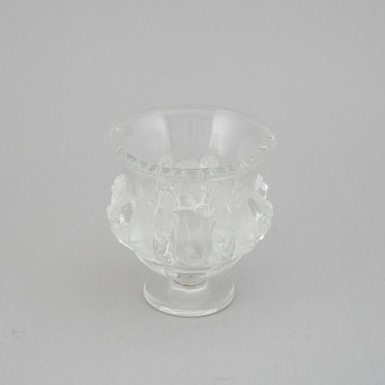 A Lalique glass footed bowl, France.