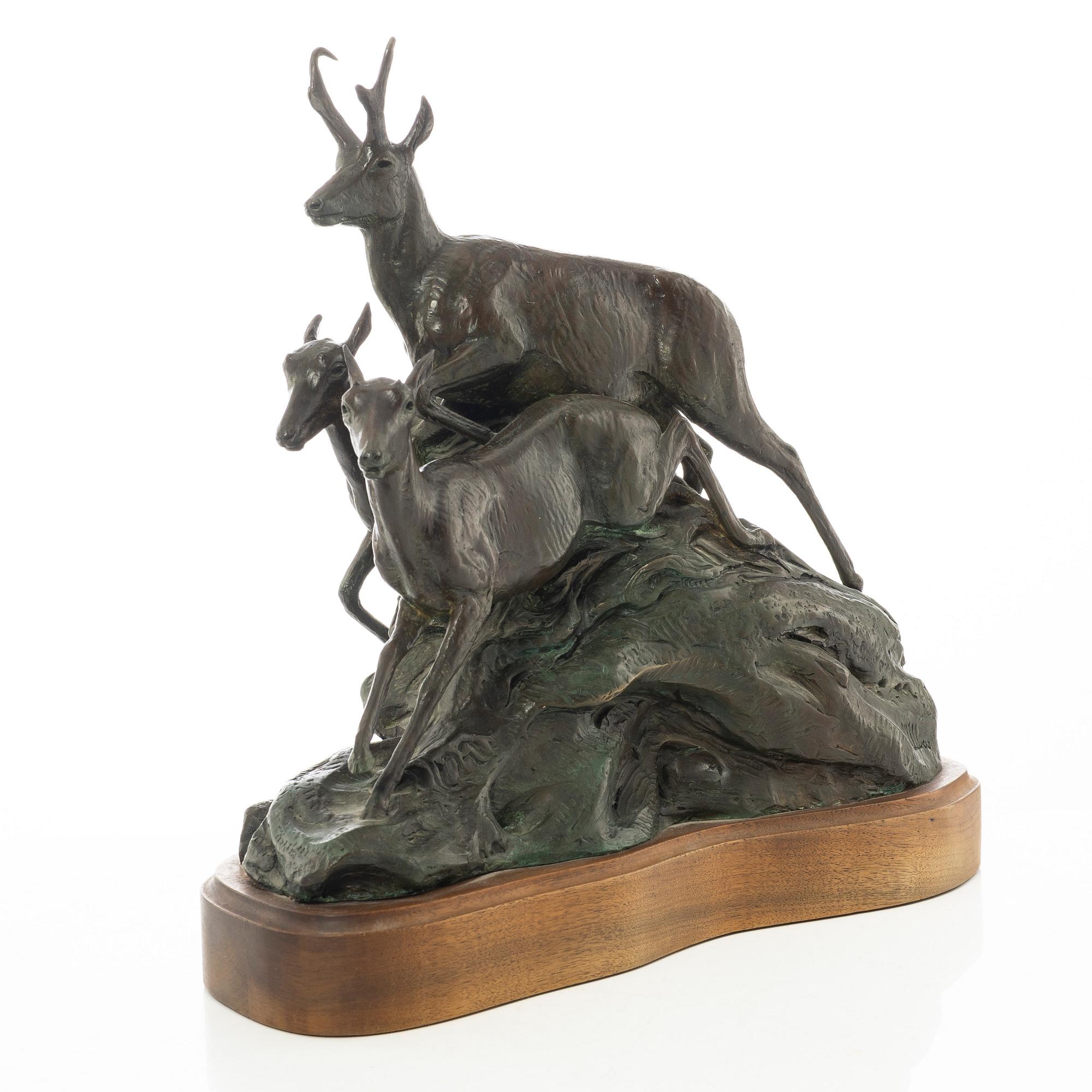 Kent Ullberg, "Pronghorn Pyramid".