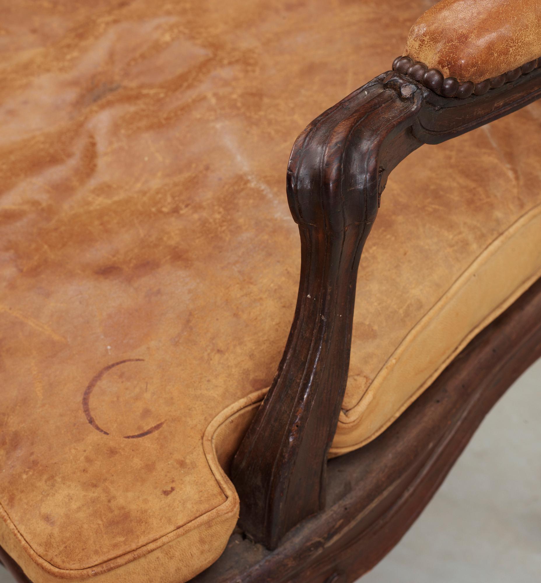 KARMSTOL, Louis XV, 1700-tal.