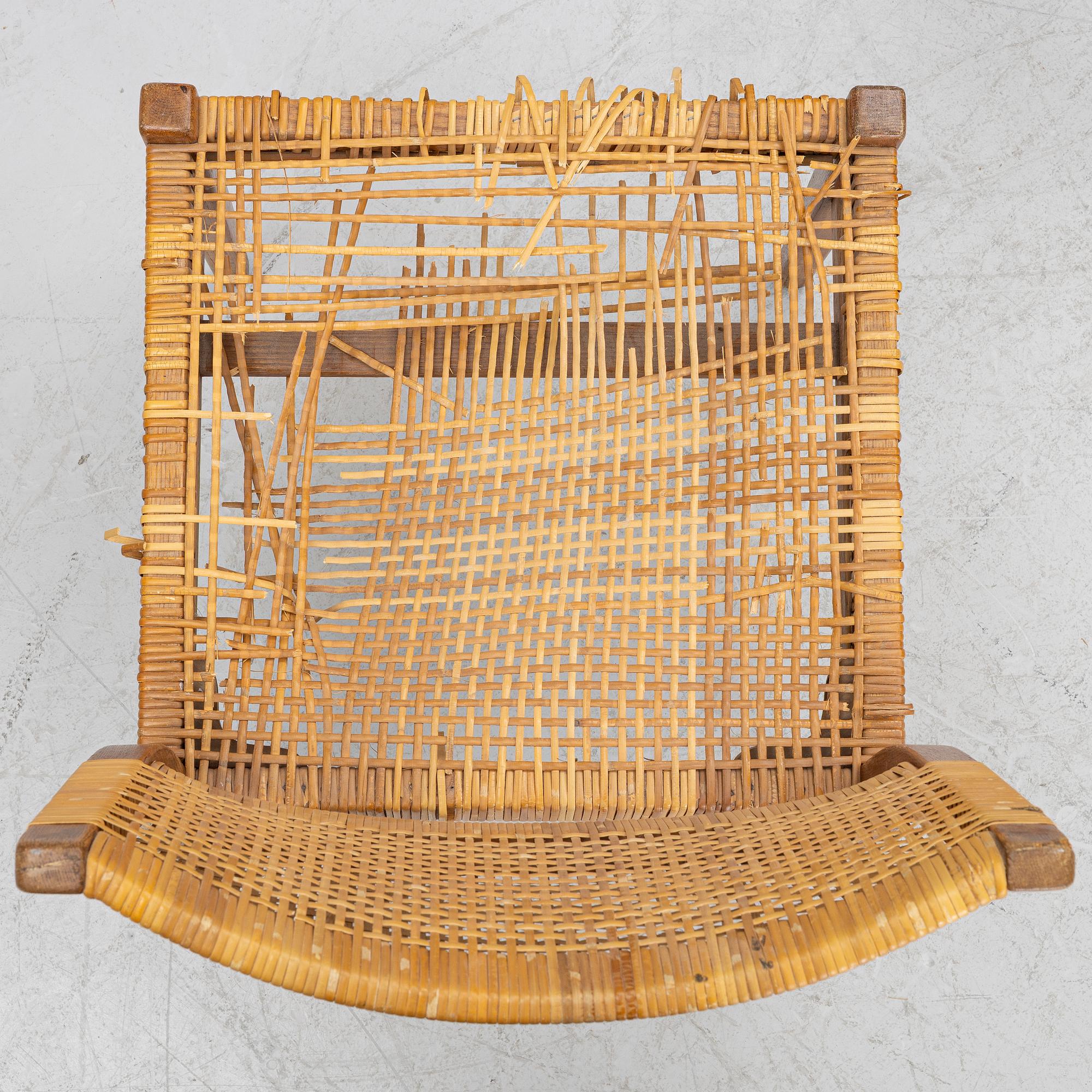 Erik Wørts, five chairs, Henrik Wørts Møbelsnedkeri, Denmark, mid20th century.