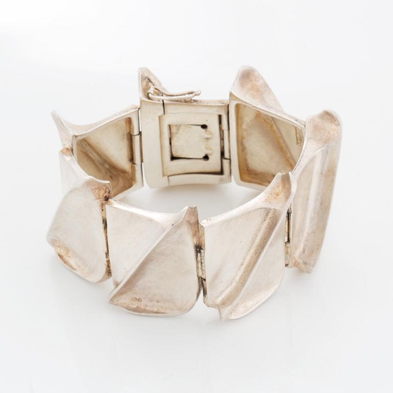 A Björn Weckström bracelet, silver, Lapponia 1974.