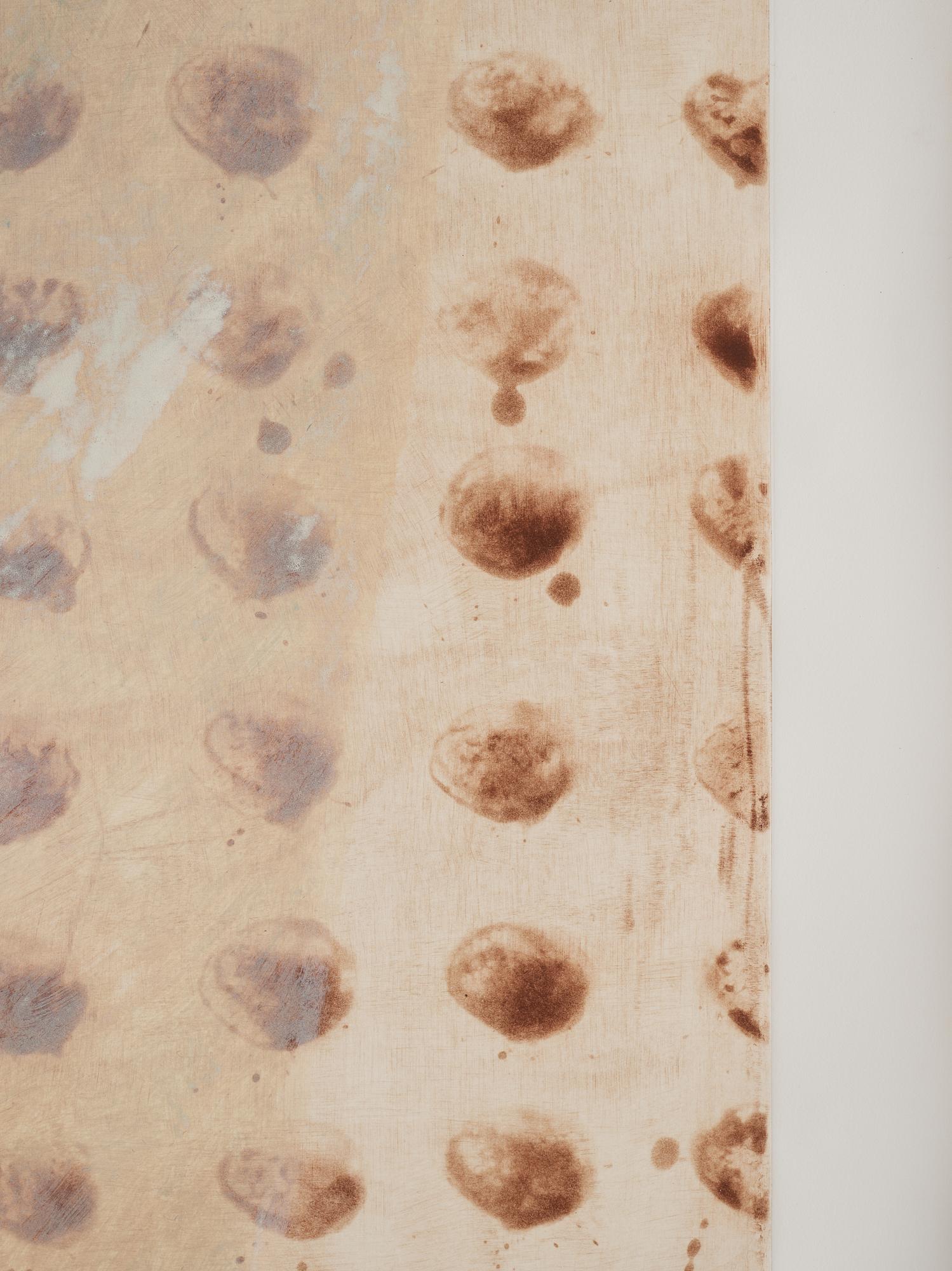 James Brown, diptych, etching, signed and dated 1990.