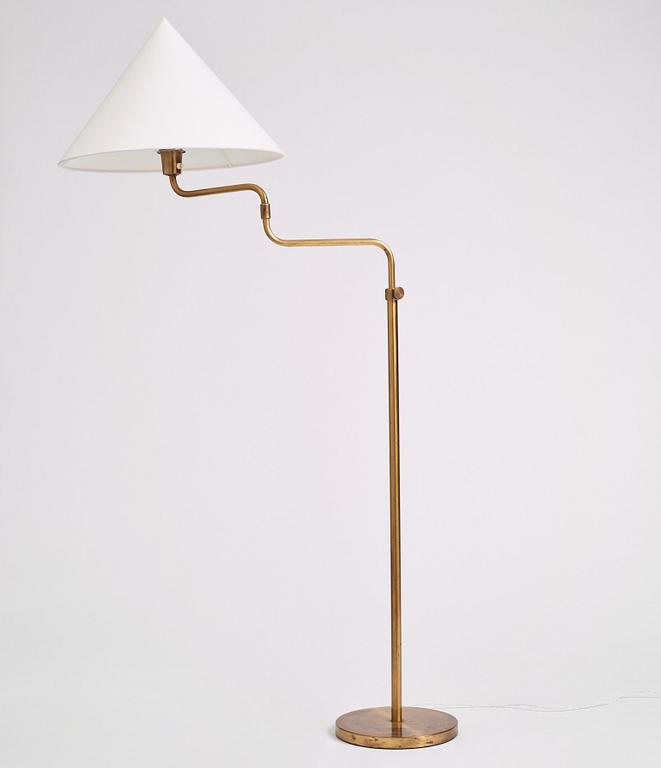 Bertil Brisborg, a floor lamp model "32620", Nordiska Kompaniet 1940s.