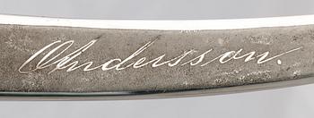 KNIV, märkt CW Dahlgren resp Berg, Eskilstuna, sekelskiftet 1900.