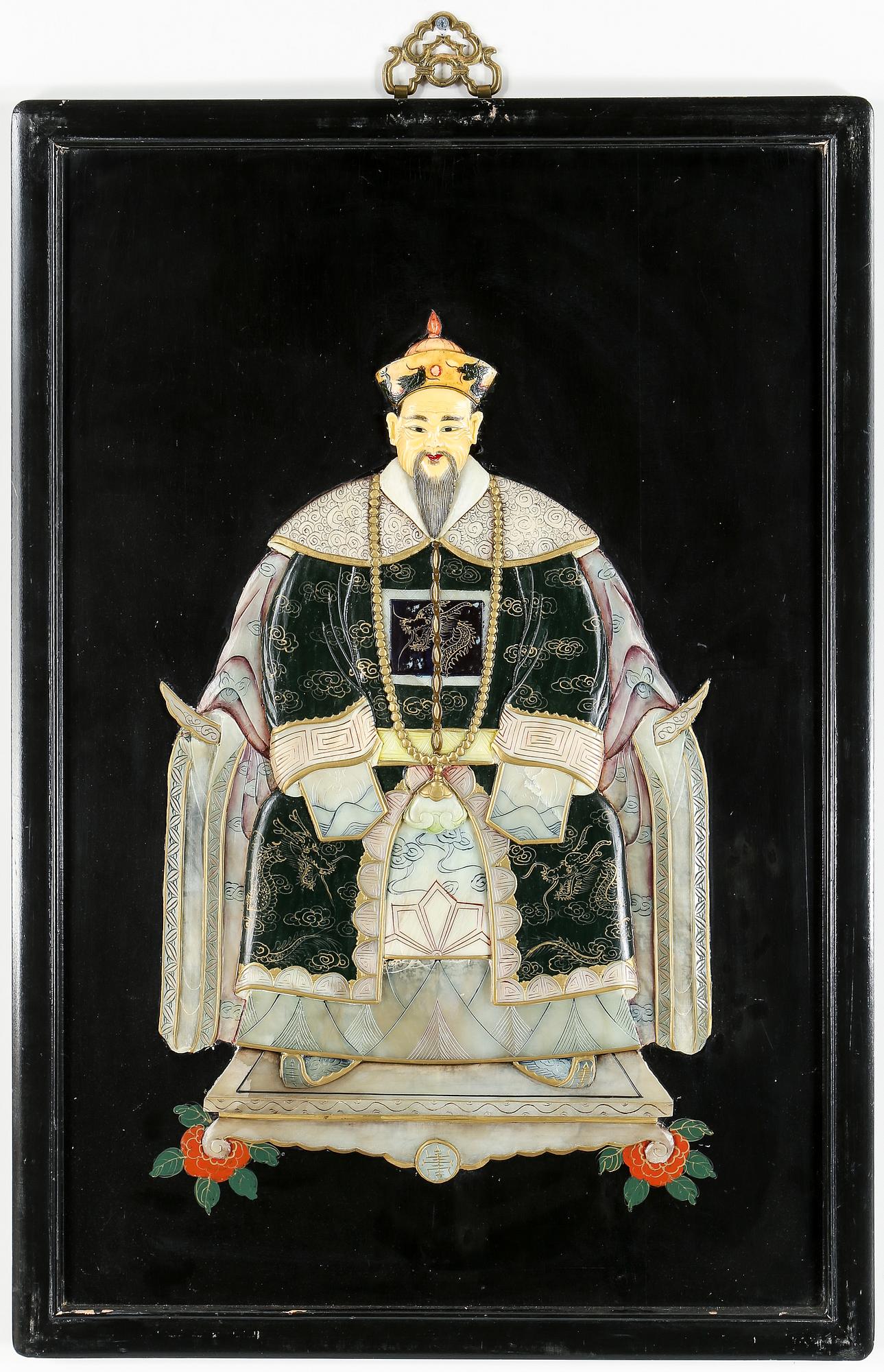 RELIEFER, 2 st, Kina, 1900-talets andra hälft.