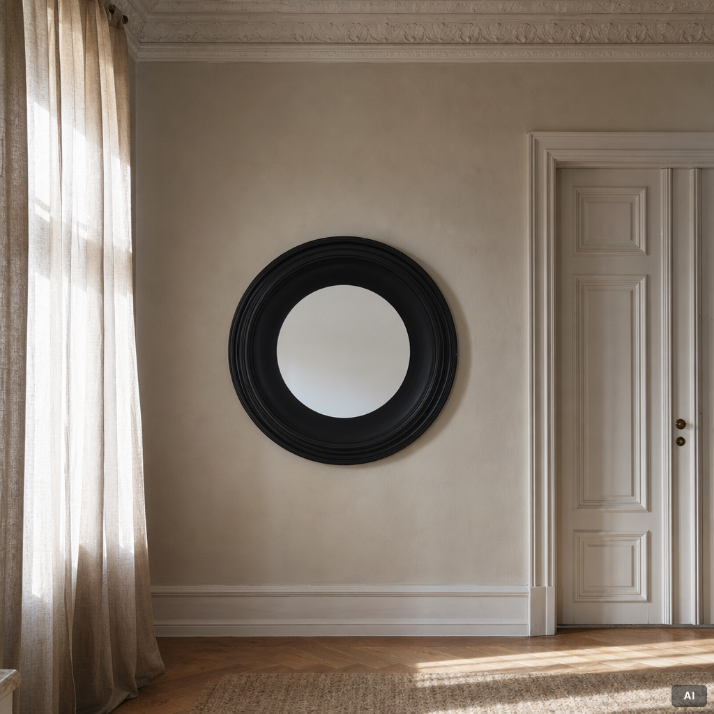 A mirror, contemporary manufacture.