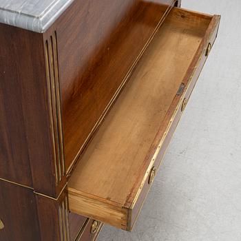 A late Gustavian secretaire, Stockholm, around 1800.