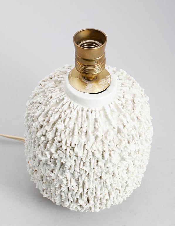 BORDSLAMPA, chamotte, Gunnar Nylund, Rörstrand.