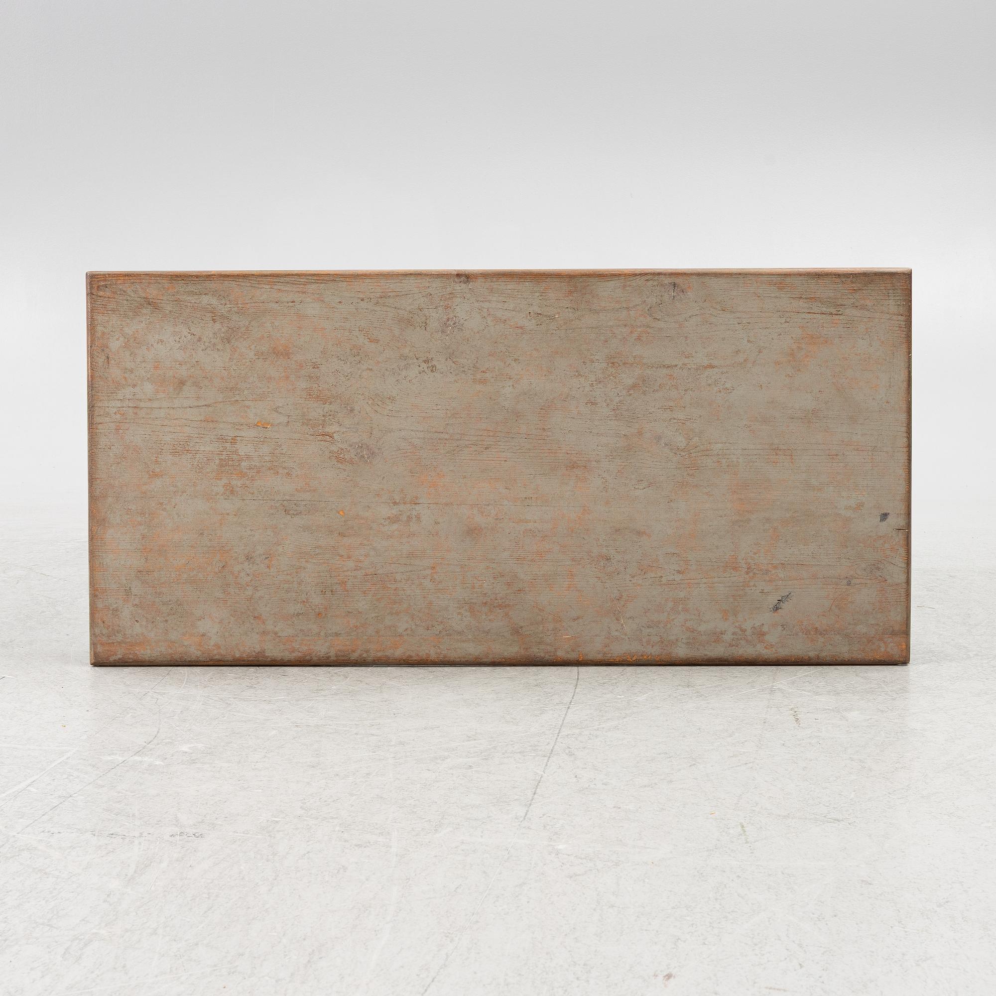 A Swedish rococo table, later part 18th century.