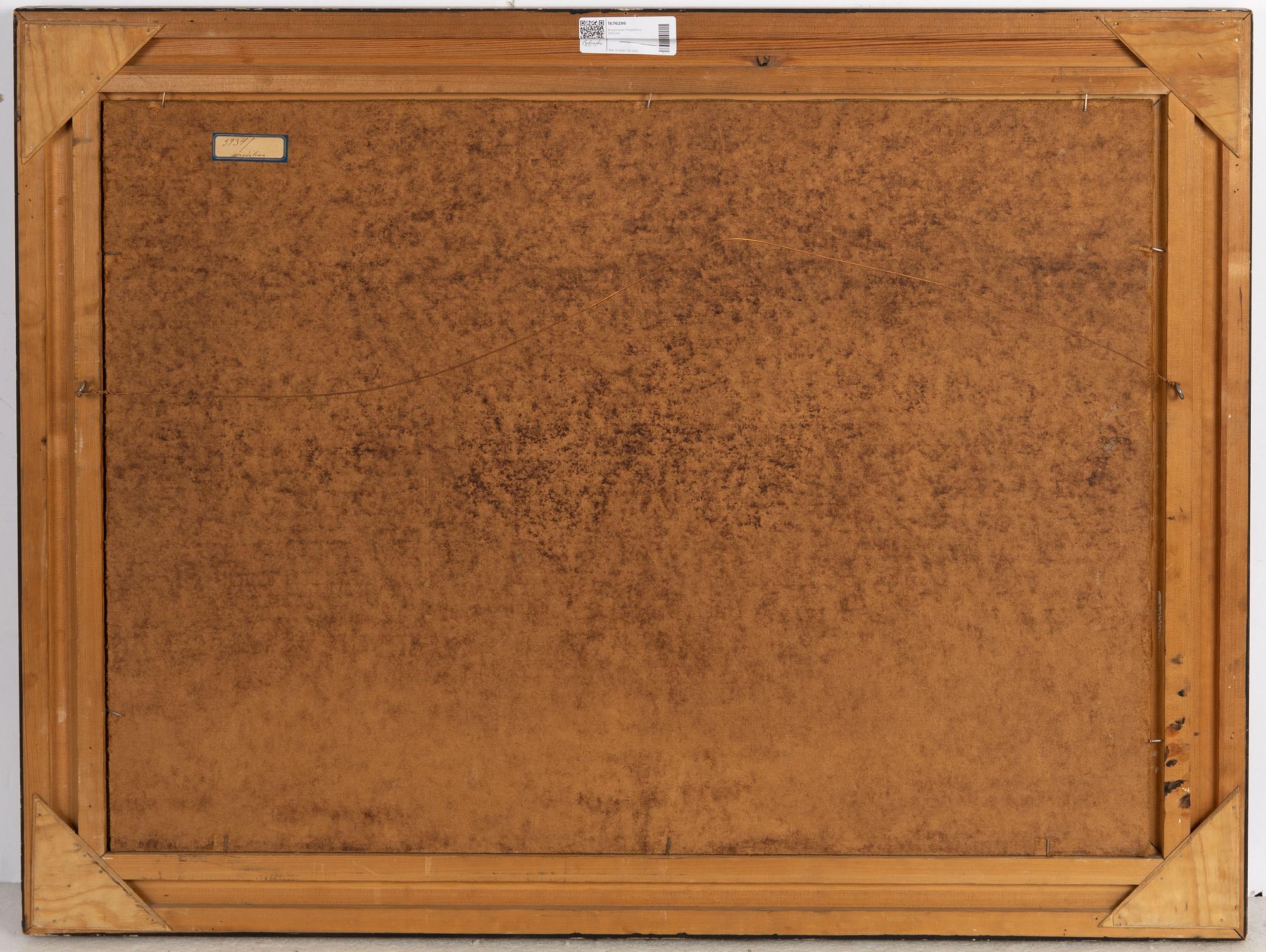 Italian school, 18th century, Penitent Magdalene.