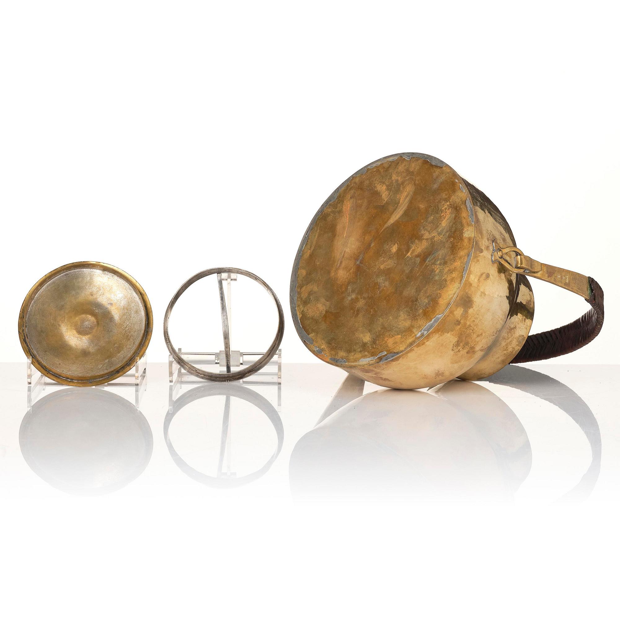 Sigurd Persson, a brass teapot, Sweden 1940s.