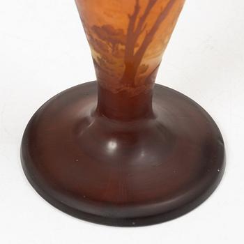 Emile Gallé, lampfot, jugend, Frnakrike, omkring 1900.