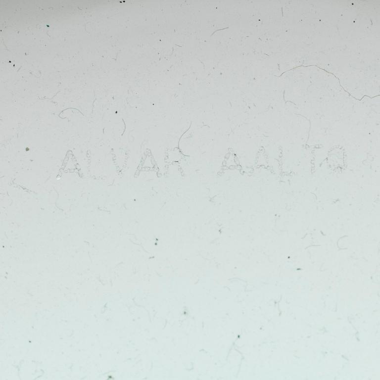 SKÅLAR, 2 st, och VAS, Alvar Aalto, Iittala. 1980-2000-talet.