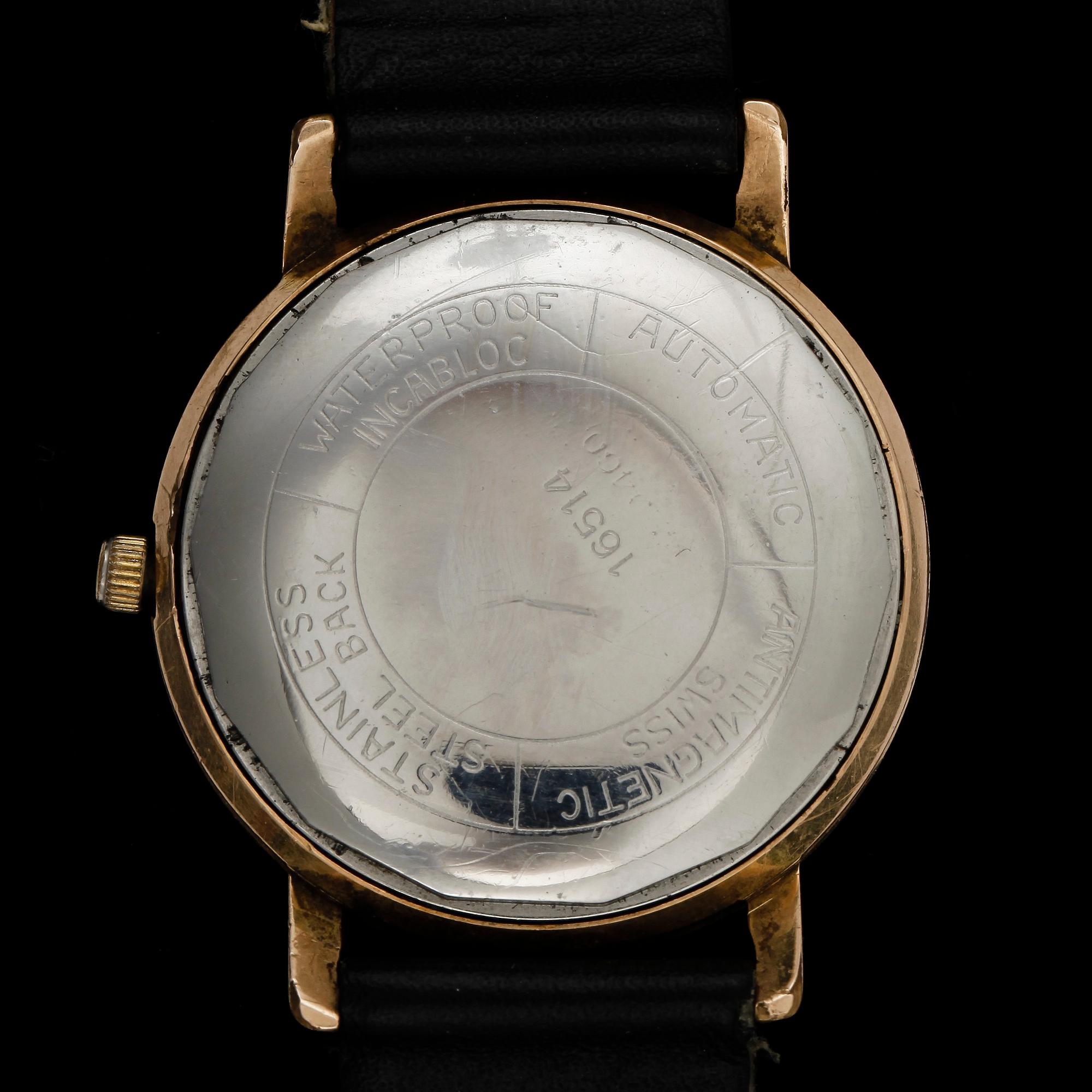 ARMBANDSUR, herr, Baume & Mercier, Automatic, doublé/stål, 1950-tal.