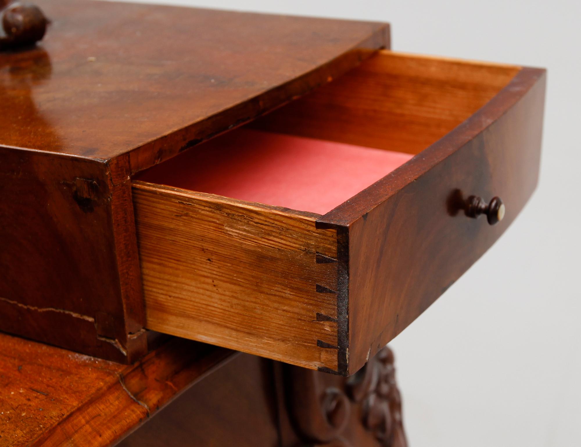 TOALETTBORD, senempire, 1800-talets mitt.