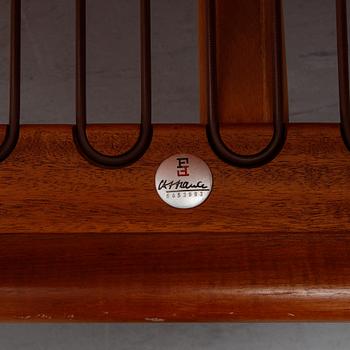 Peter Hvidt & Orla Mølgaard Nielsen, hörnsoffa med bord, 3 delar, "Minerva", France & Son, Danmark, 1950/60-tal.