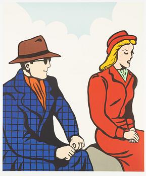 Jan Håfström, lithograph in colours, 2003, signed 513/2000.