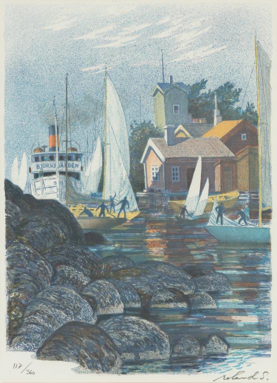 Roland Svensson, "Sandhamnshålet".