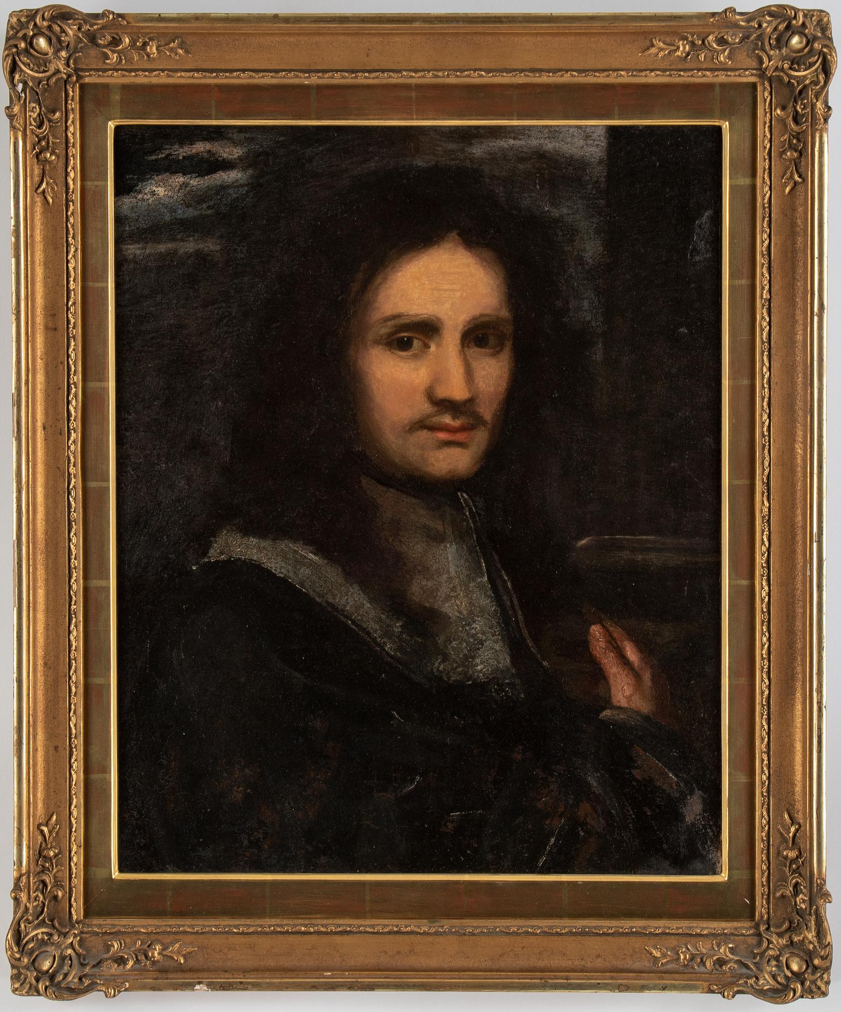 Unknown artist, 19th Century, oil on paper/canvas.