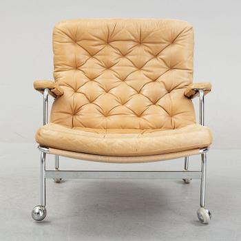 Bruno Mathsson, a 'Karin' easychair from Dux, second half of the 20th century.