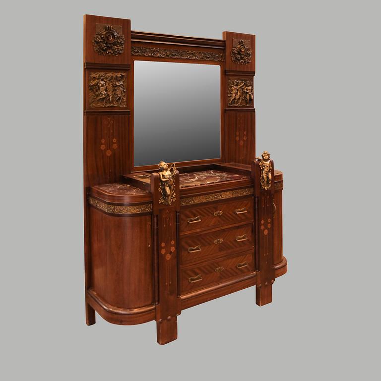 BYRÅ MED UPPSATS, Sydeuropa, 1900-talets första hälft.