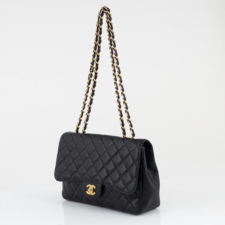 Chanel bag, "Jumbo Flap Bag", 2009-2010.