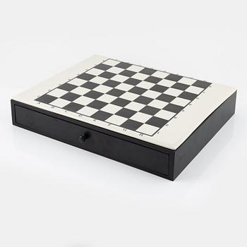 Pauli Partanen, schackspel, porslin, Arabia, Finland.