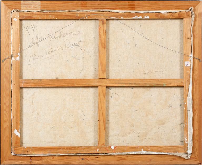 LOUIS MARCHAND DES RAUX, oil on canvas, signed.