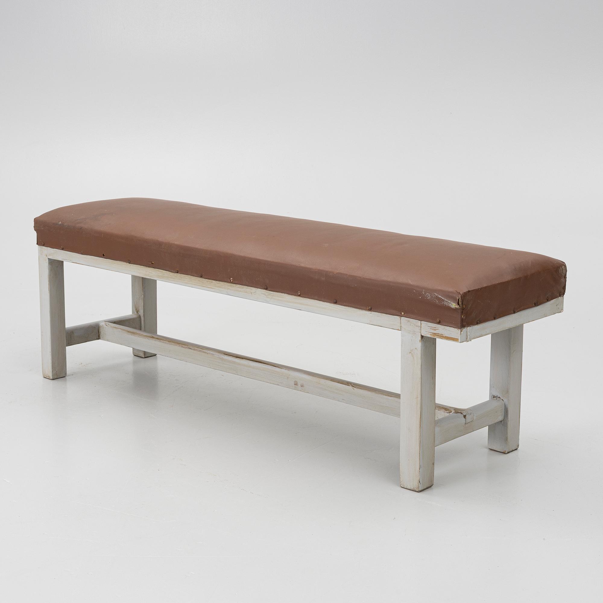 Bench, circa the mid-20th century.
