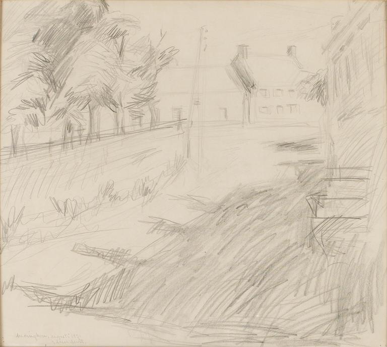 Evert Lundquist, "Andinghen, Augusti 1931".