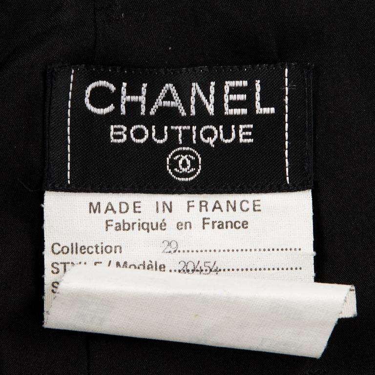 CHANEL, DRÄKT, storlek 46(FR).