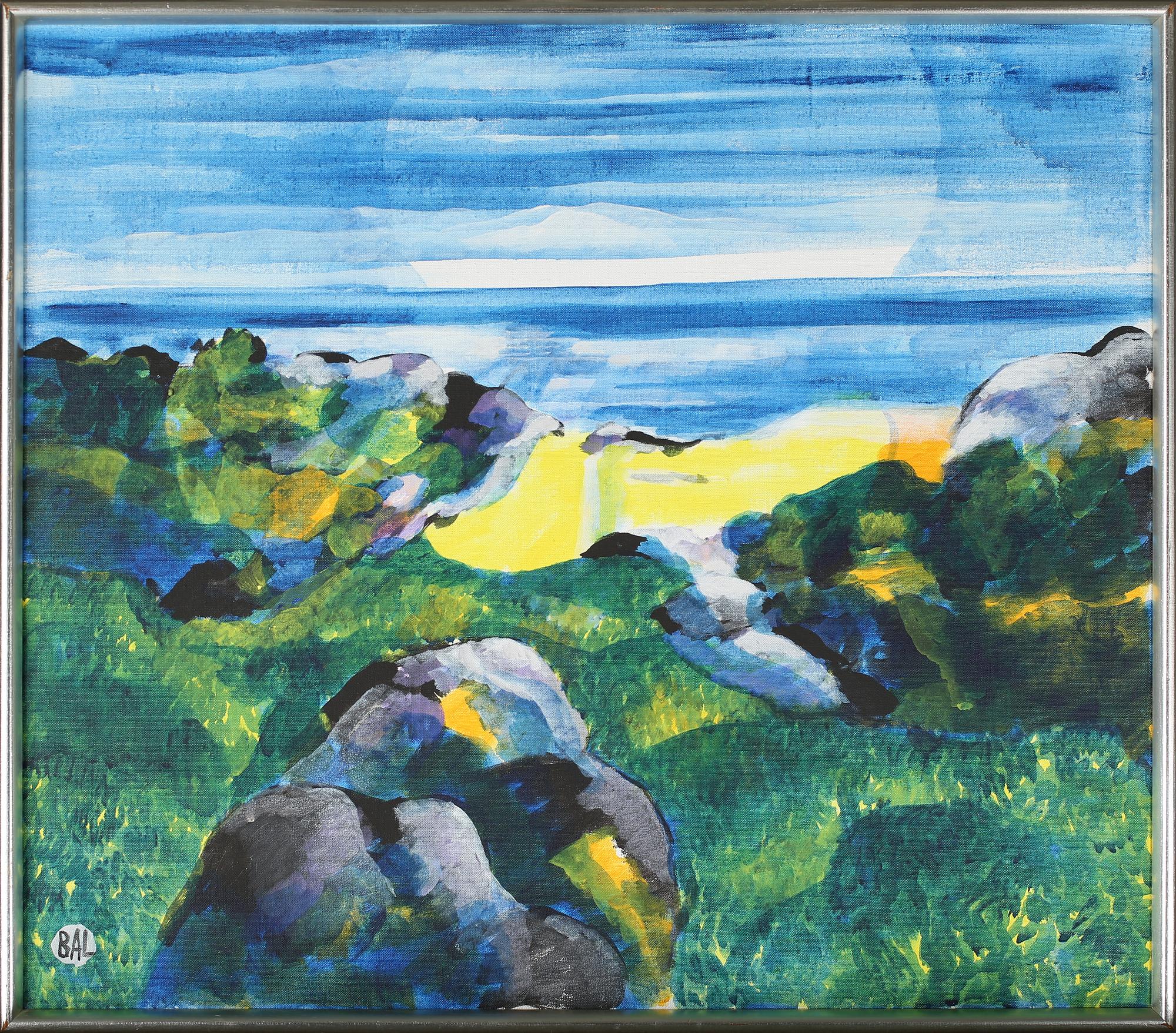 BENGT ARNE LINDEROS, olja på duk, mongramsignerad.