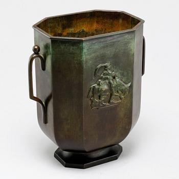 A bronze vase from GAB, first half of the 20th century.