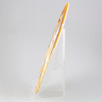 CARL-HARRY STÅLHANE, a unique stoneware plaque, Rörstrand, Sweden 1972.