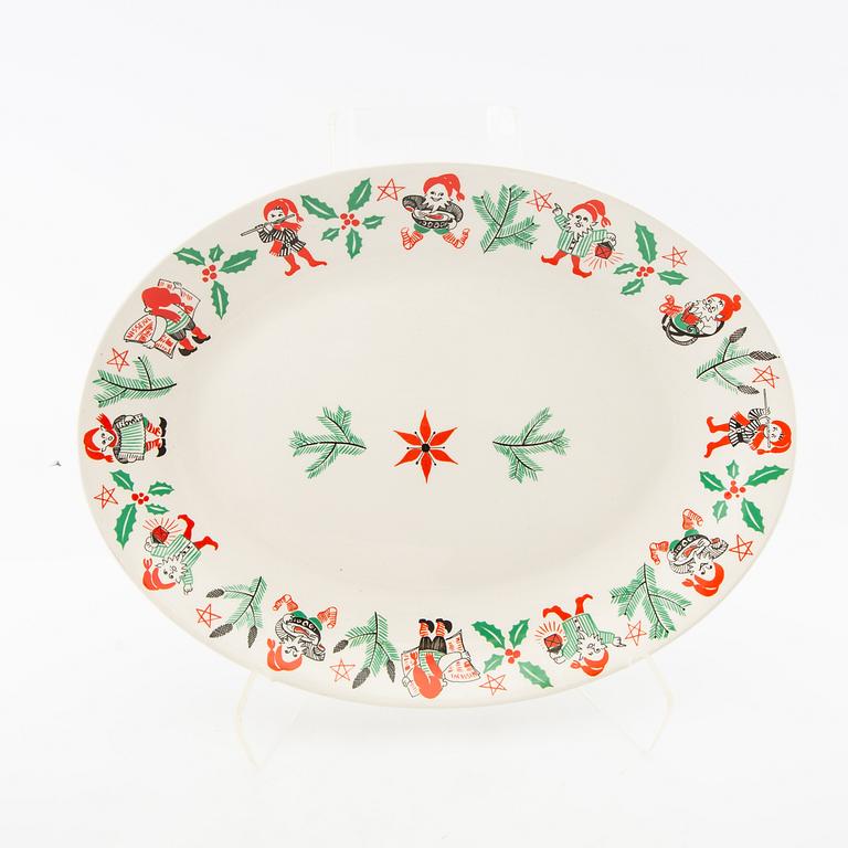 Service 18 + 4 dlr Stavangerflint Norway mid/second half of the 20th century porcelain.