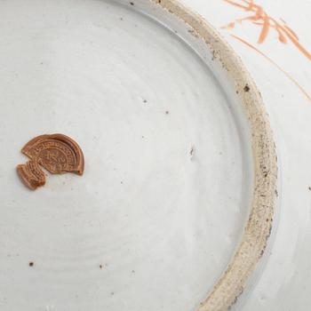 Fat, porslin, Qingdynastin, 1800-tal.