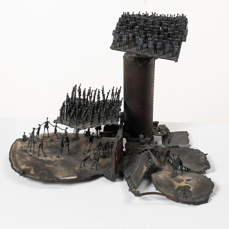 Agnese Udinotti, 'Steel inner city'.