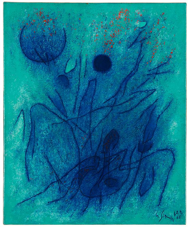 Gustave Singier, "Baigneuse-algue".