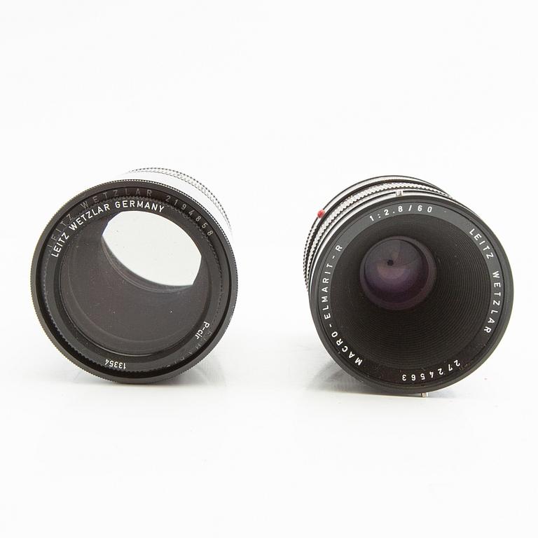 Camera Leica - R10045 with lens and accessories.