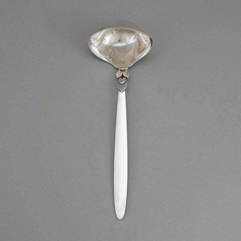 SÅSSLEV, silver, "Kaktus", Georg Jensen, 1900-talets andra hälft. Vikt ca 68 gram.