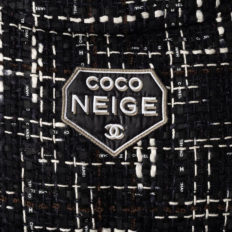 Chanel, a down vest, french size 34.