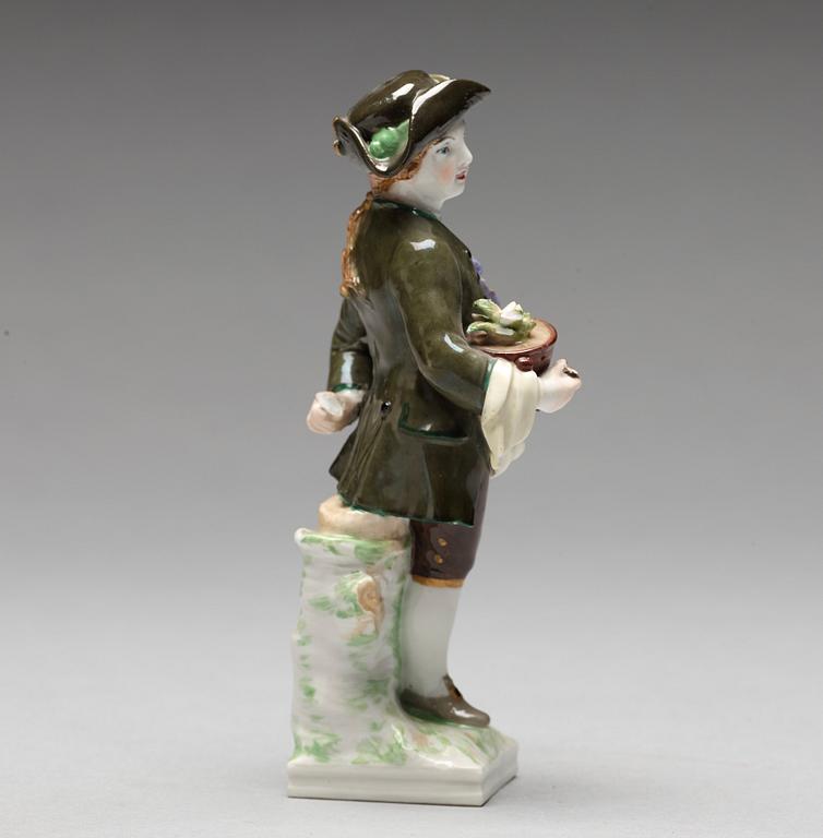 A Berlin figurine, late 19th/early 20th Century.