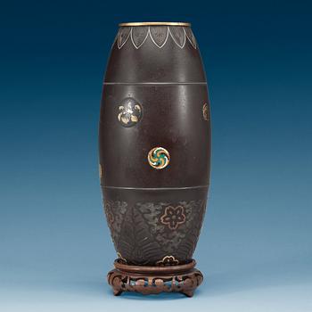 A Japanese vase, circa 1900. Marked at base.